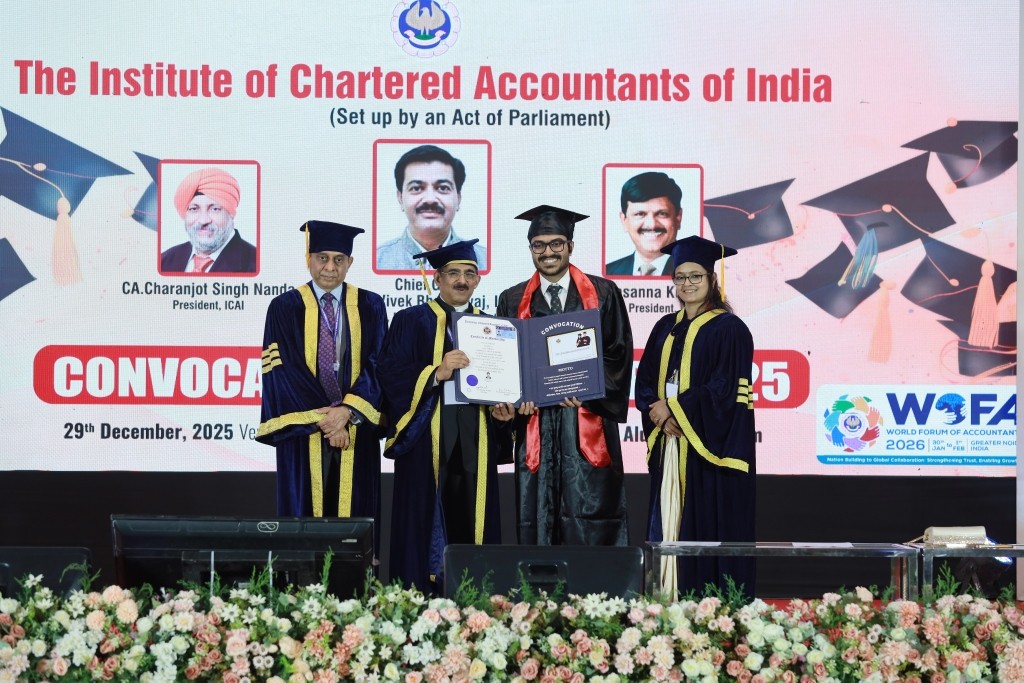 ICAI Convocation December 2025